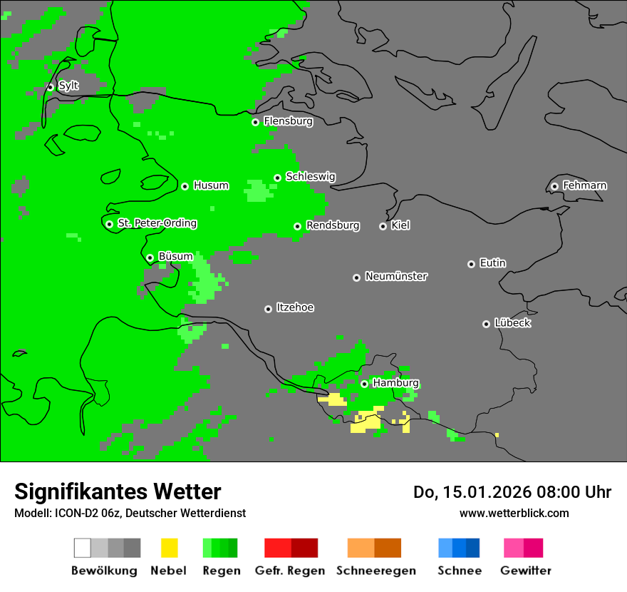 Signifikantes Wetter