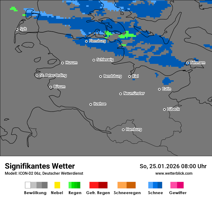 Signifikantes Wetter