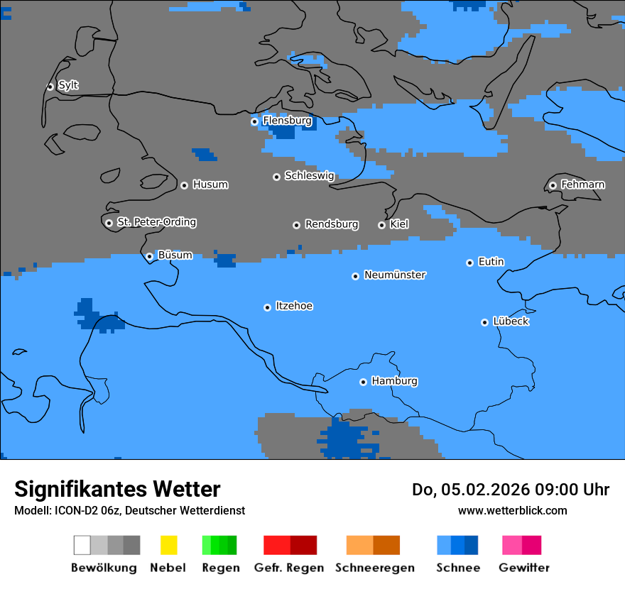 Signifikantes Wetter