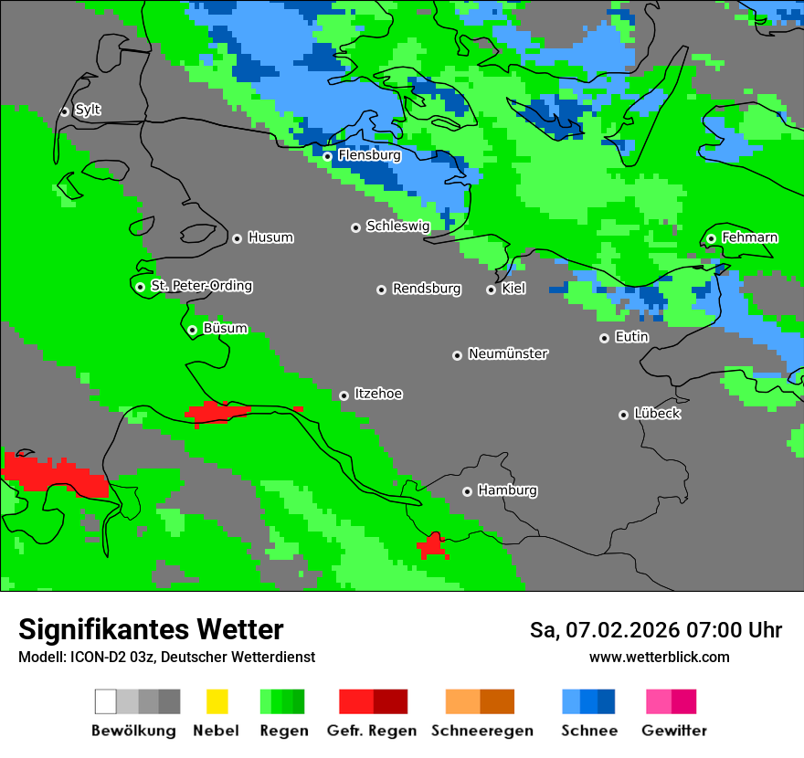 Signifikantes Wetter
