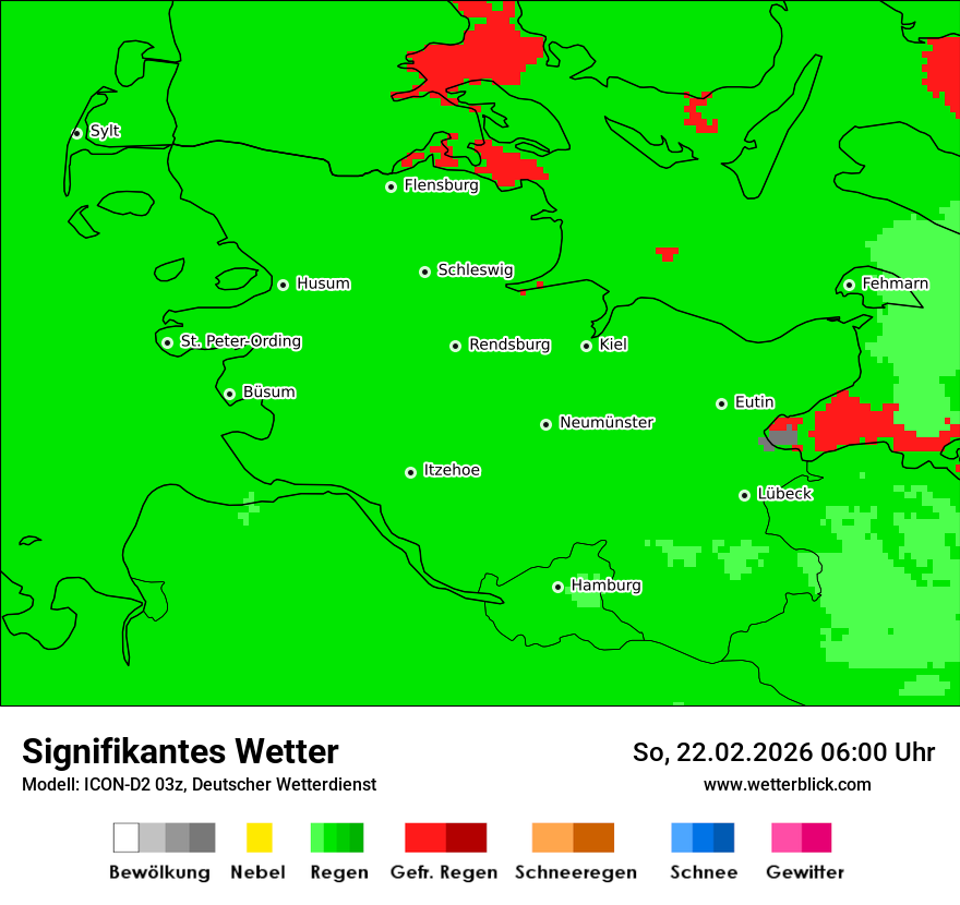 Signifikantes Wetter