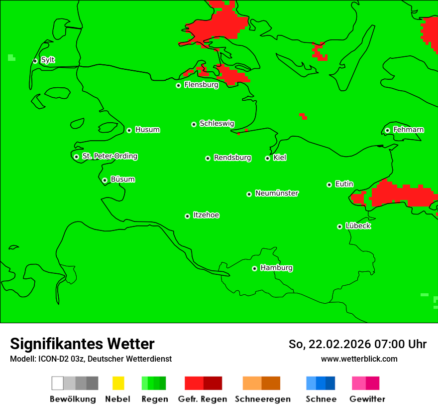 Signifikantes Wetter