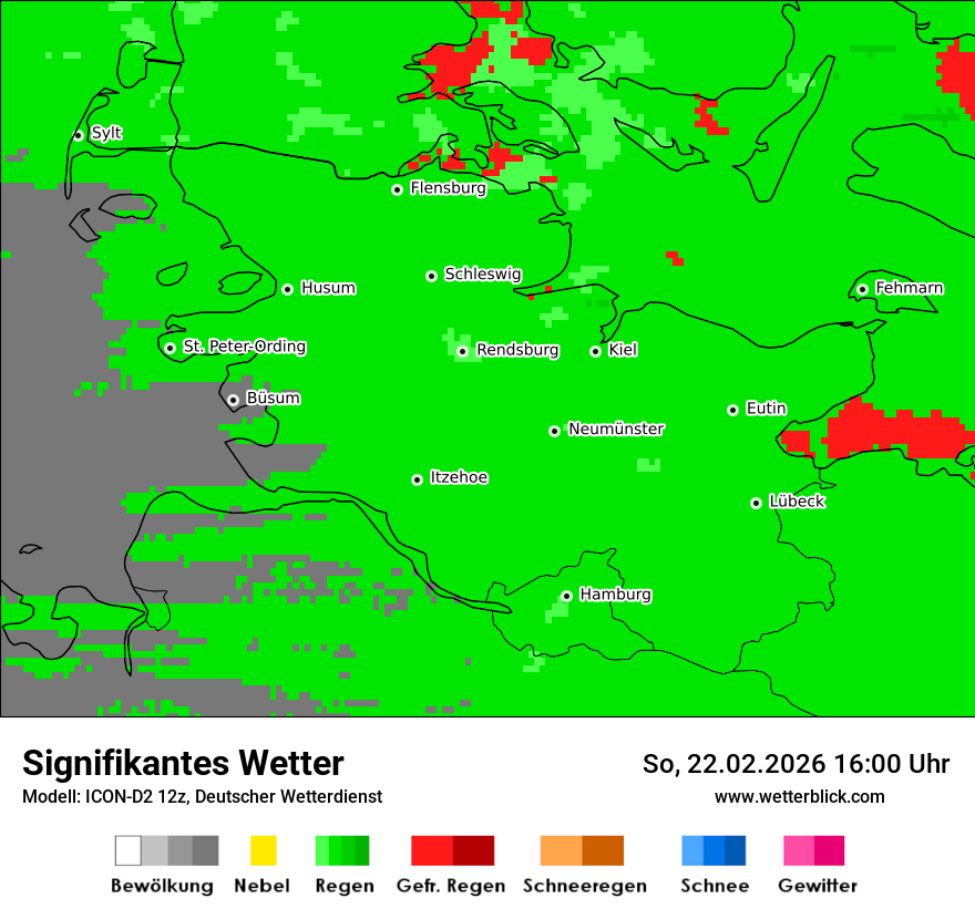 Signifikantes Wetter