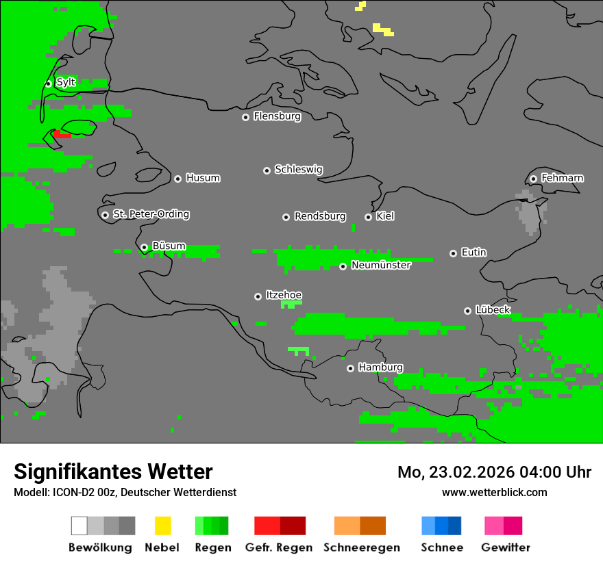 Signifikantes Wetter