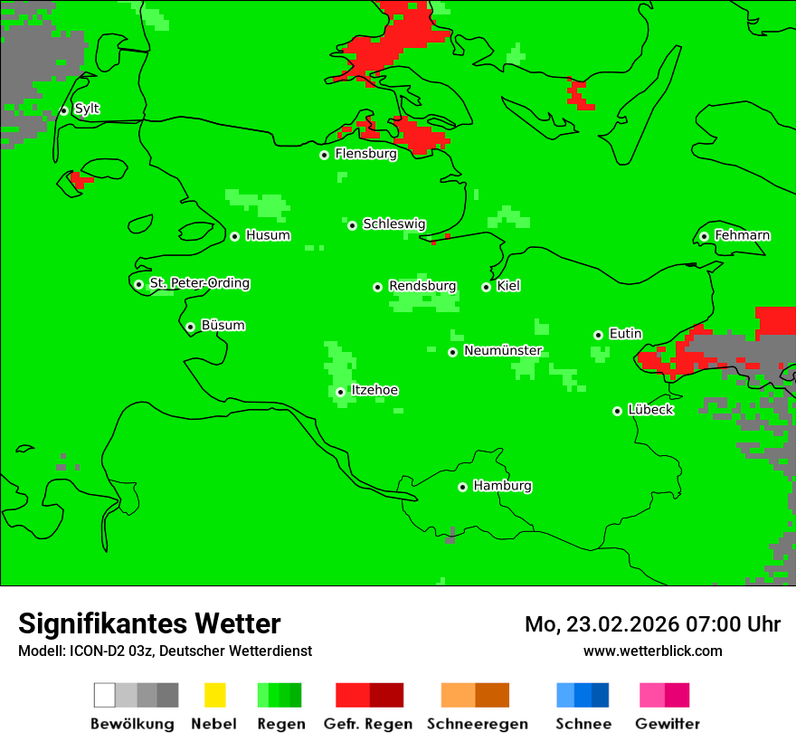 Signifikantes Wetter