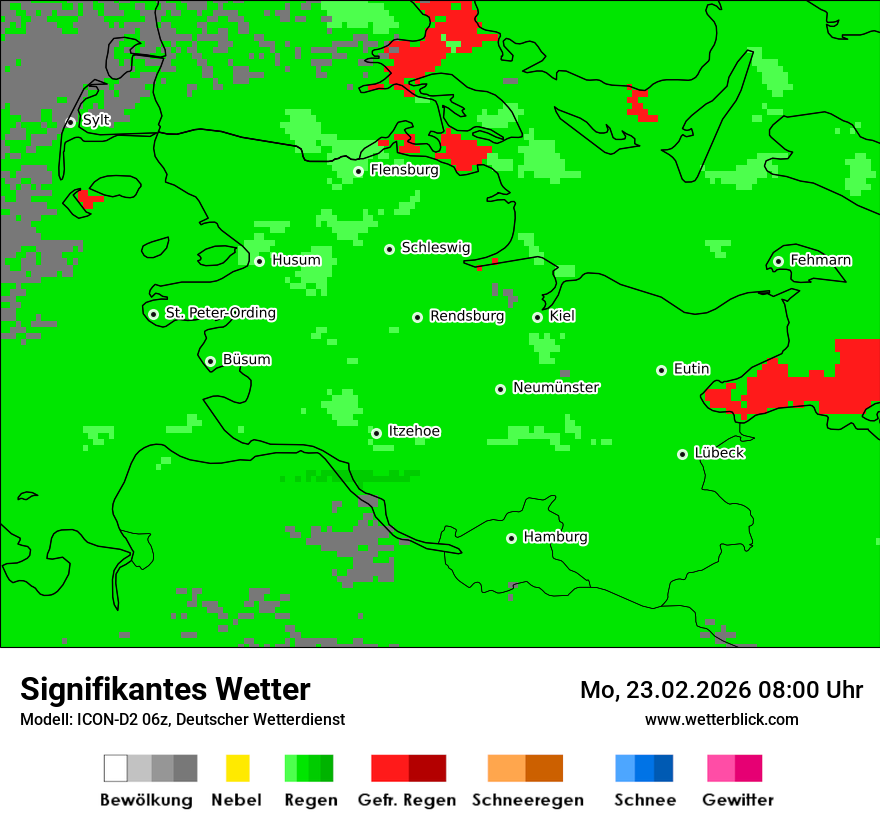 Signifikantes Wetter