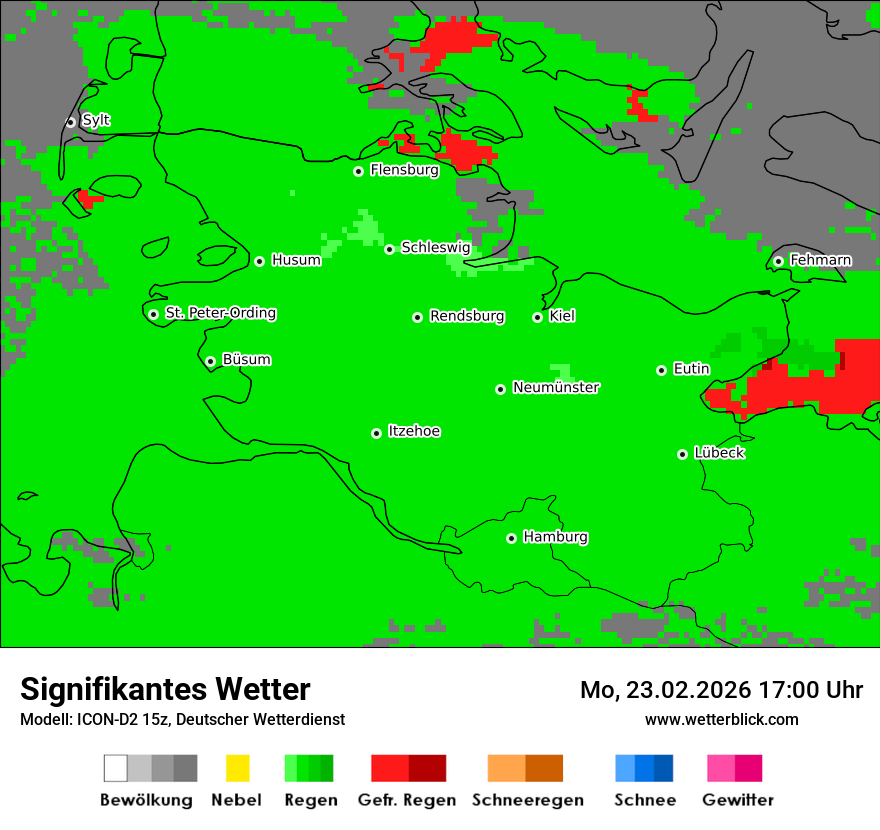 Signifikantes Wetter
