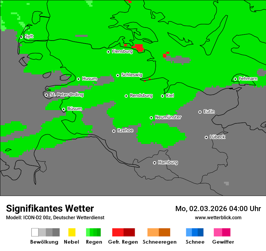 Signifikantes Wetter