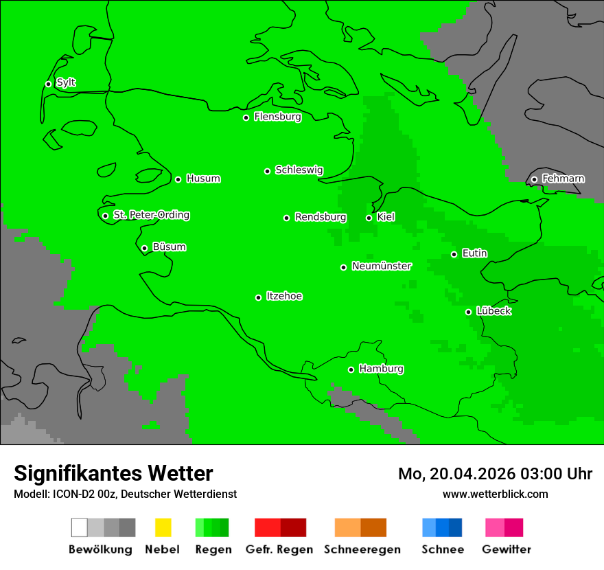 Signifikantes Wetter