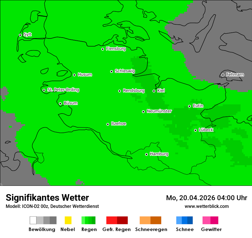 Signifikantes Wetter