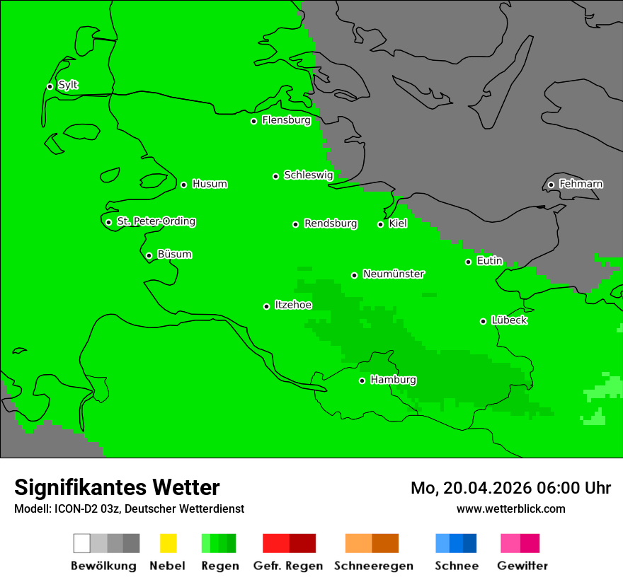 Signifikantes Wetter