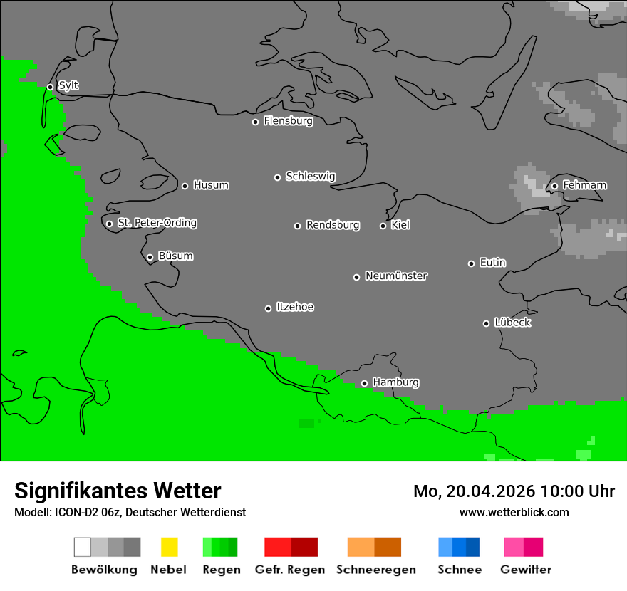 Signifikantes Wetter