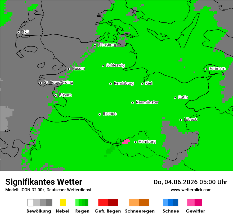 Signifikantes Wetter