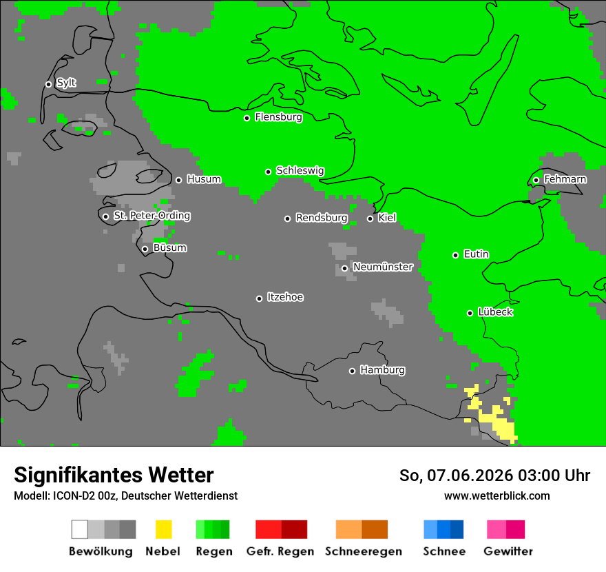 Signifikantes Wetter