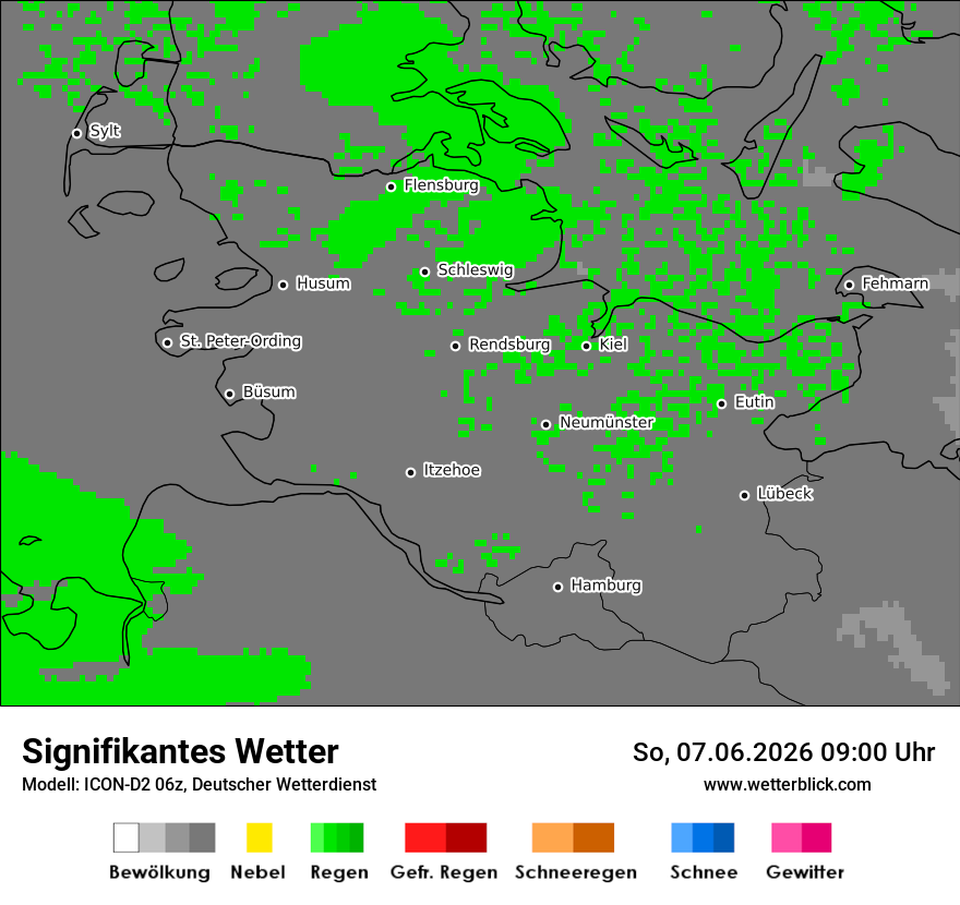 Signifikantes Wetter
