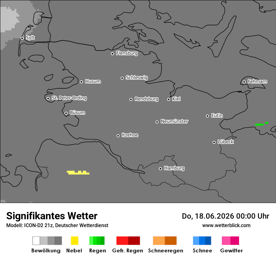 Signifikantes Wetter
