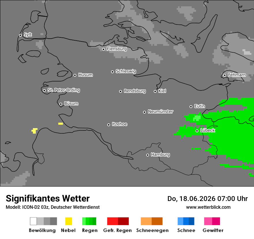 Signifikantes Wetter