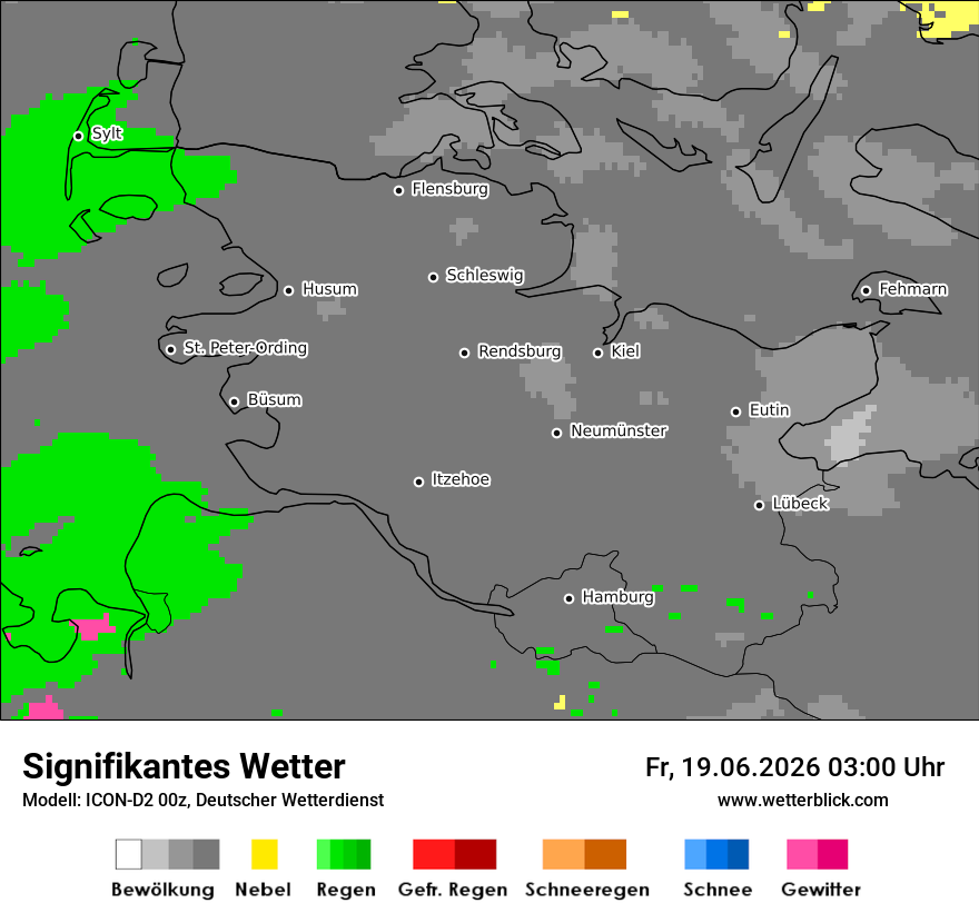 Signifikantes Wetter