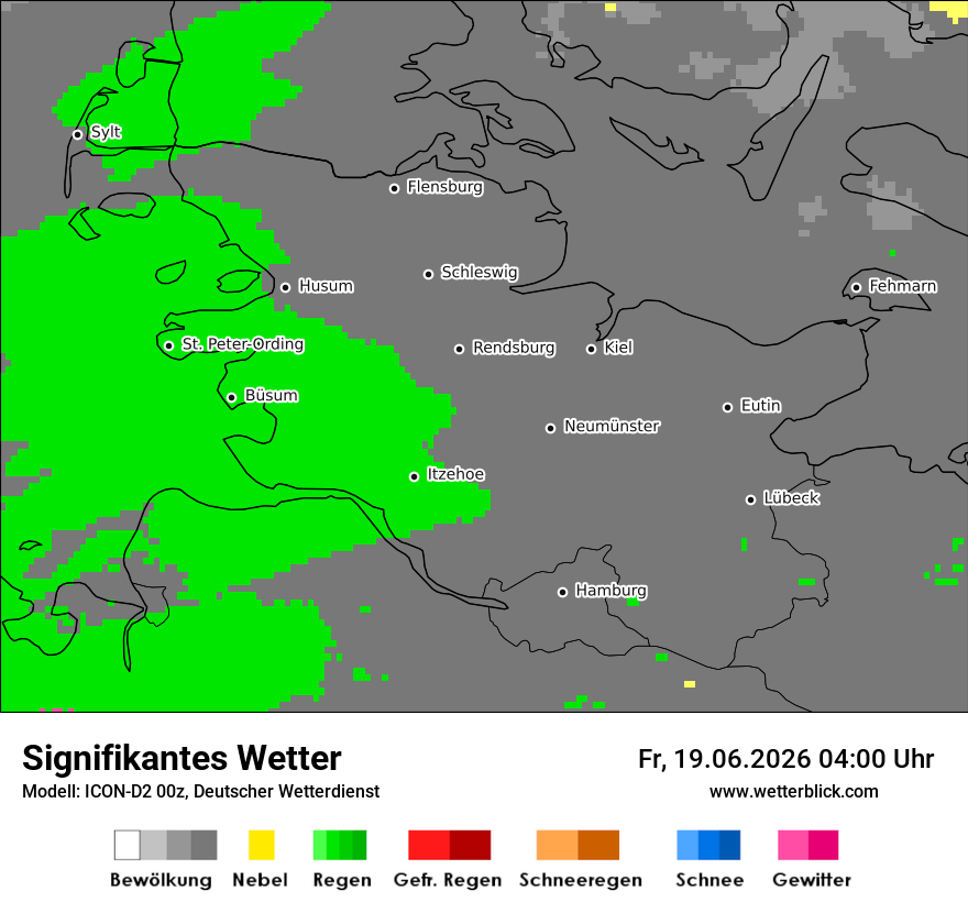 Signifikantes Wetter
