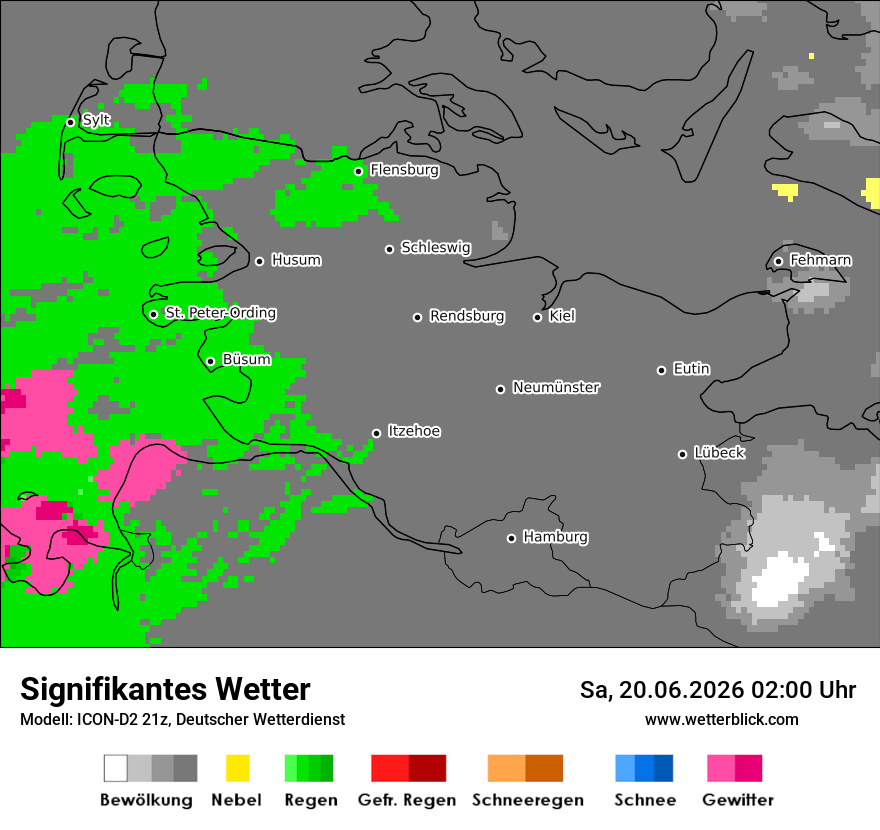 Signifikantes Wetter
