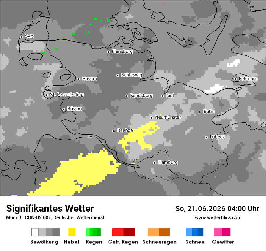 Signifikantes Wetter