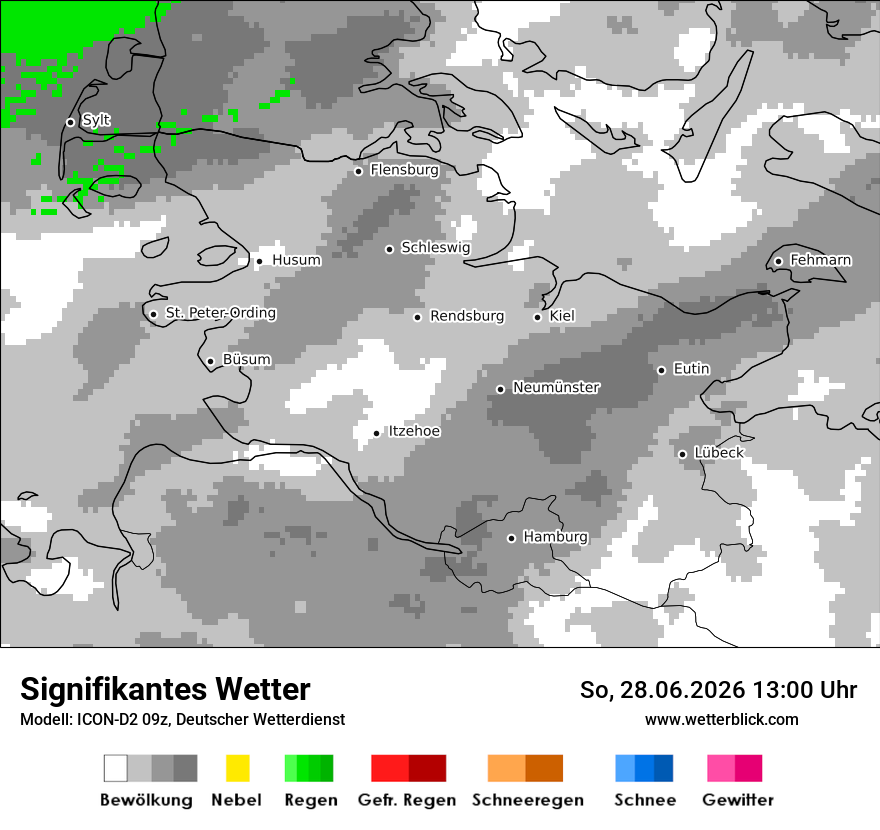 Signifikantes Wetter