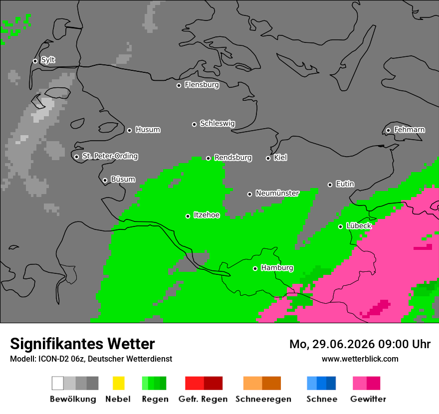 Signifikantes Wetter