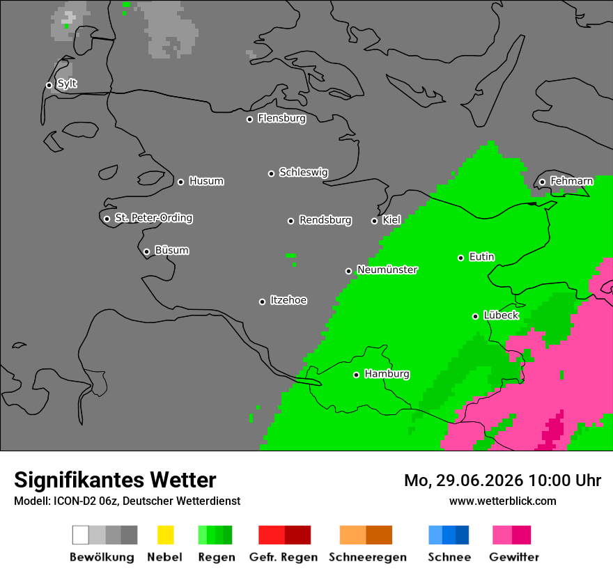 Signifikantes Wetter