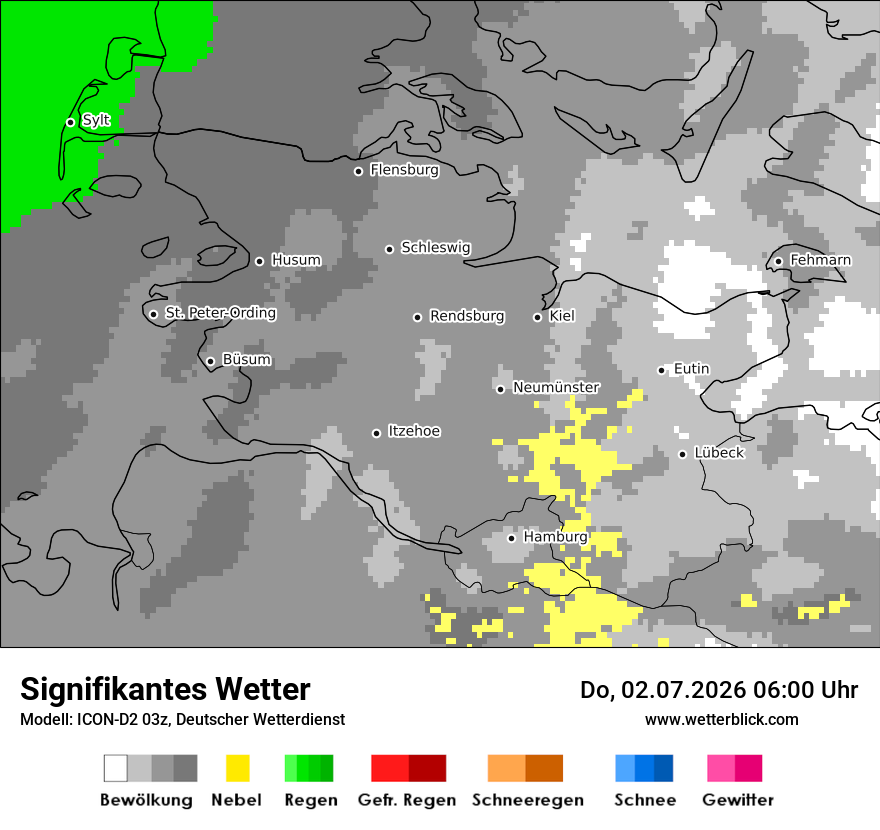 Signifikantes Wetter