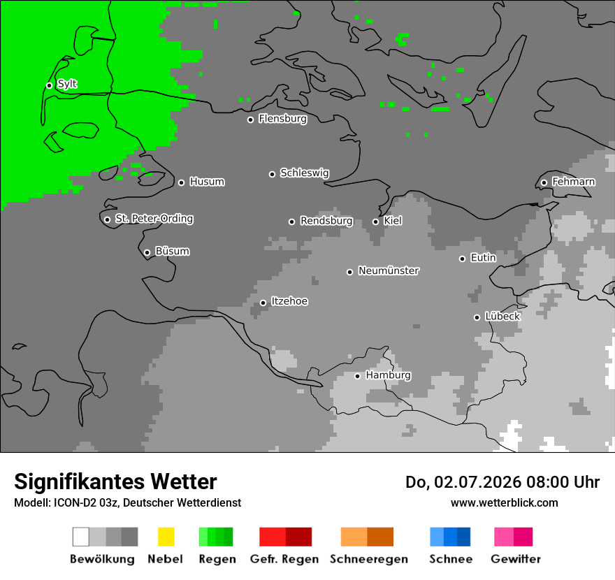 Signifikantes Wetter