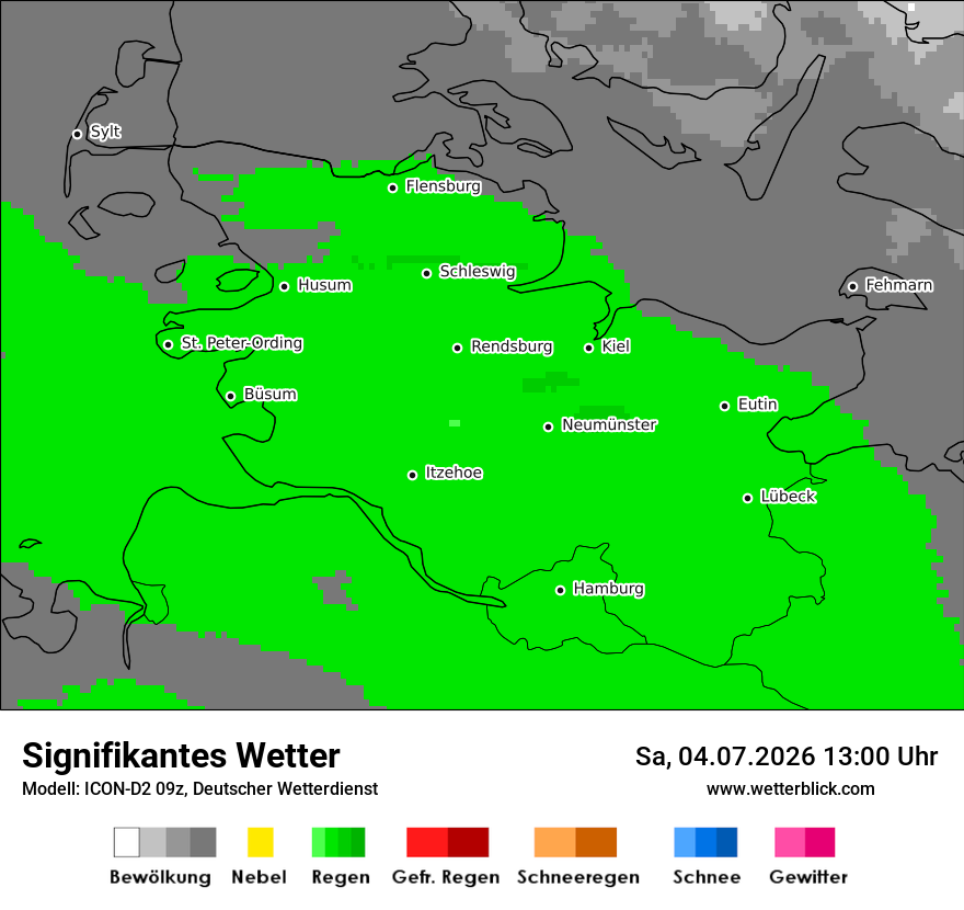 Signifikantes Wetter