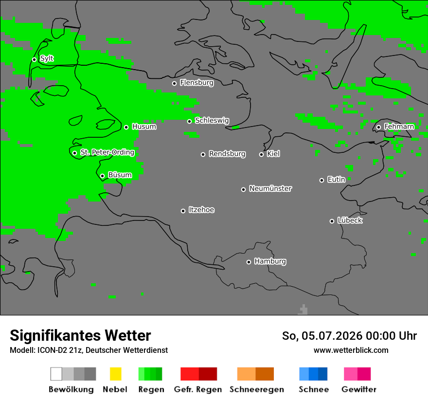 Signifikantes Wetter