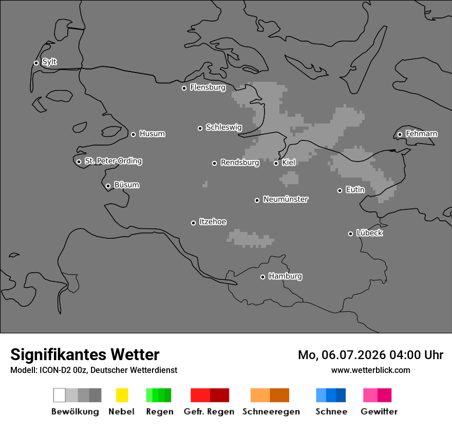 Signifikantes Wetter