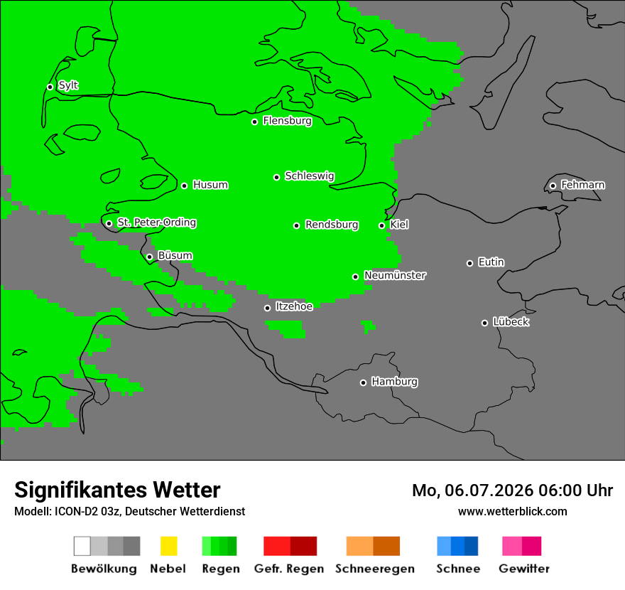 Signifikantes Wetter