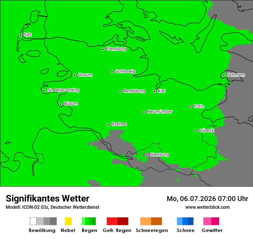 Signifikantes Wetter