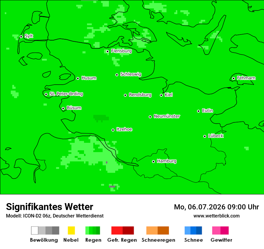 Signifikantes Wetter