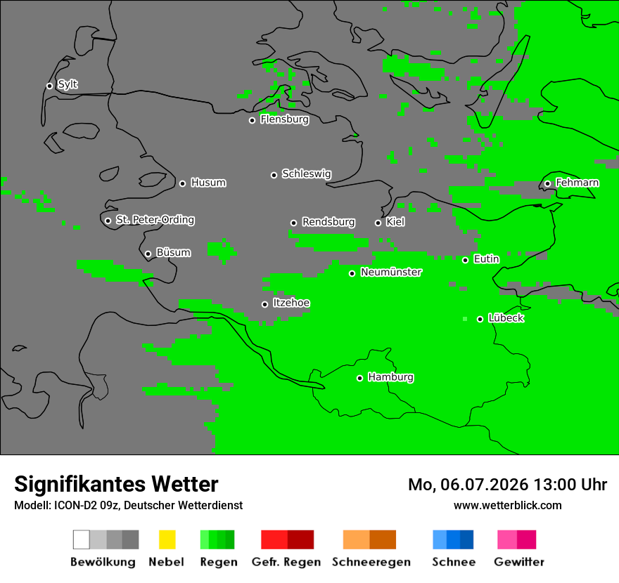 Signifikantes Wetter