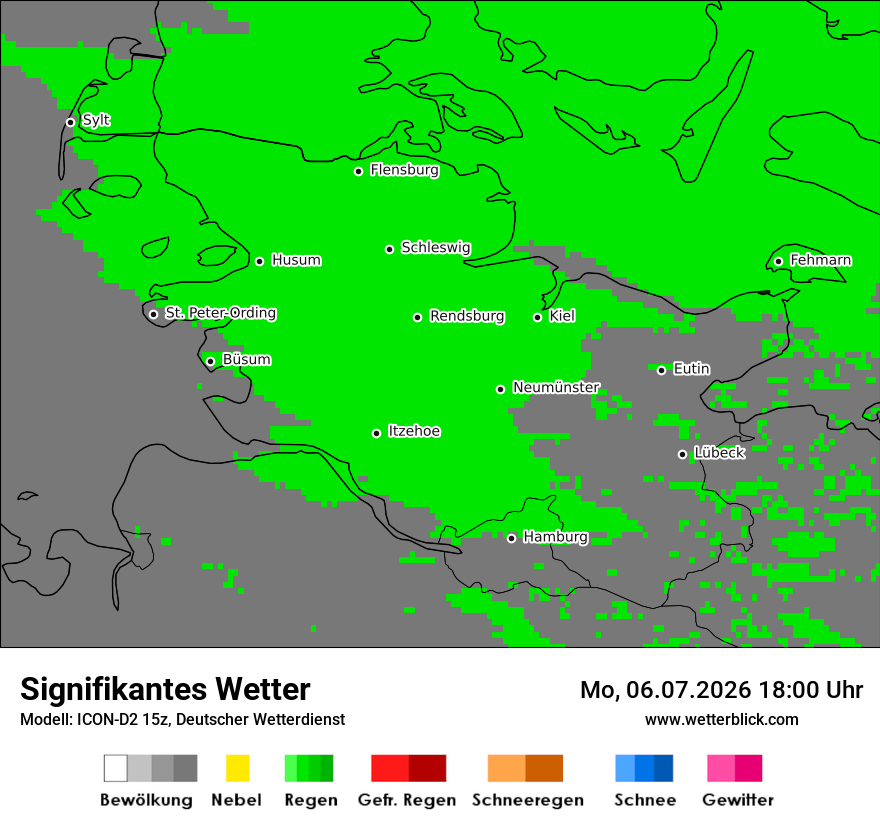 Signifikantes Wetter