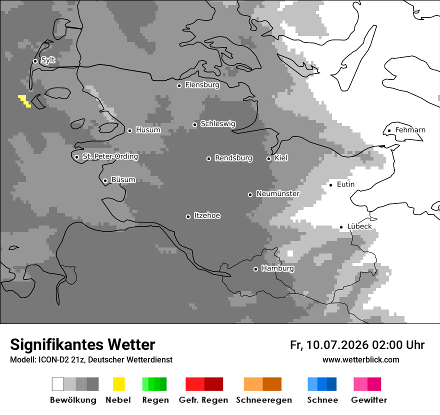 Signifikantes Wetter