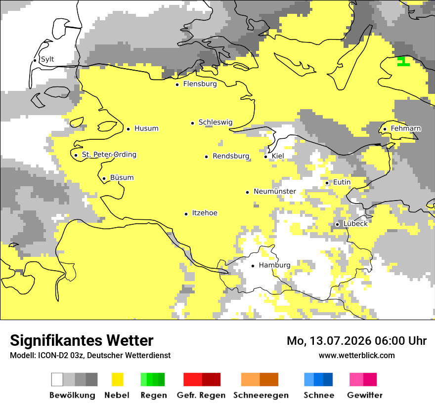 Signifikantes Wetter