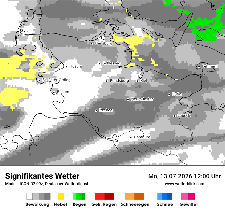 Signifikantes Wetter