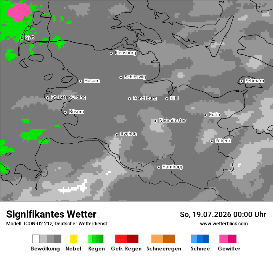 Signifikantes Wetter