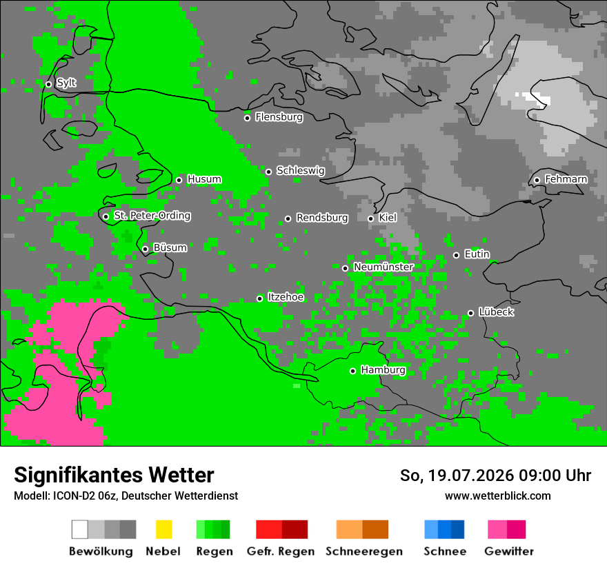 Signifikantes Wetter