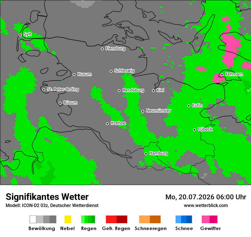Signifikantes Wetter