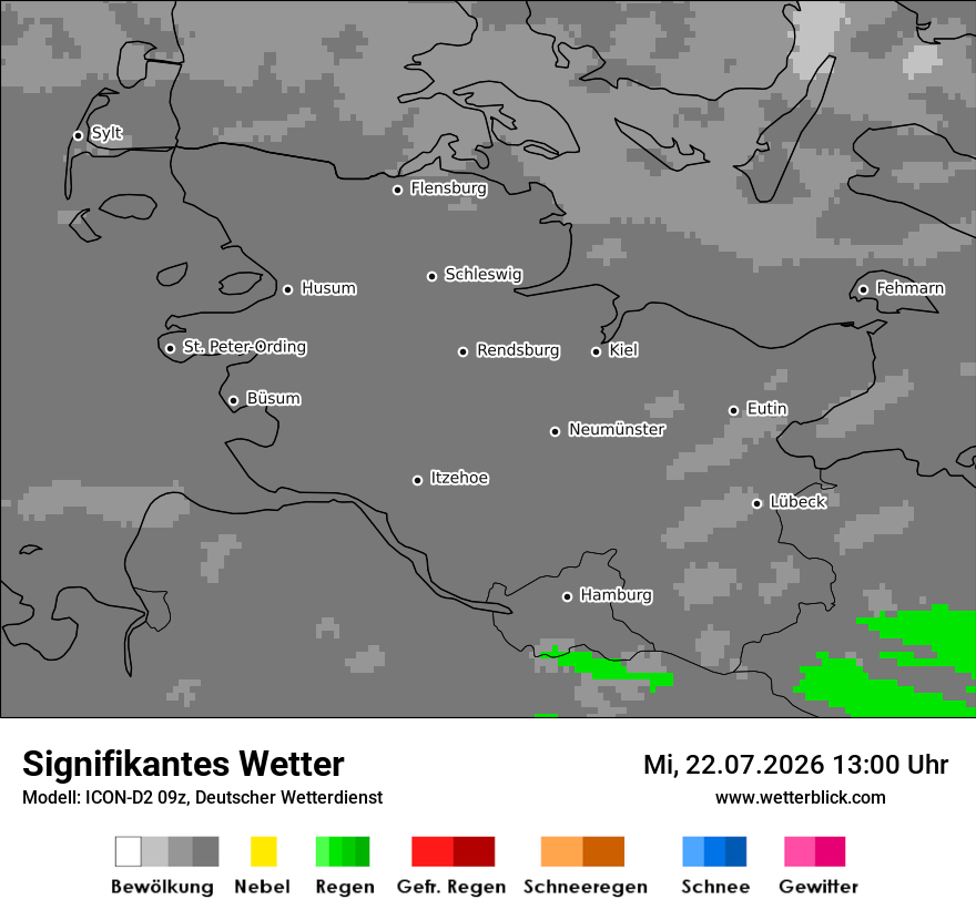 Signifikantes Wetter