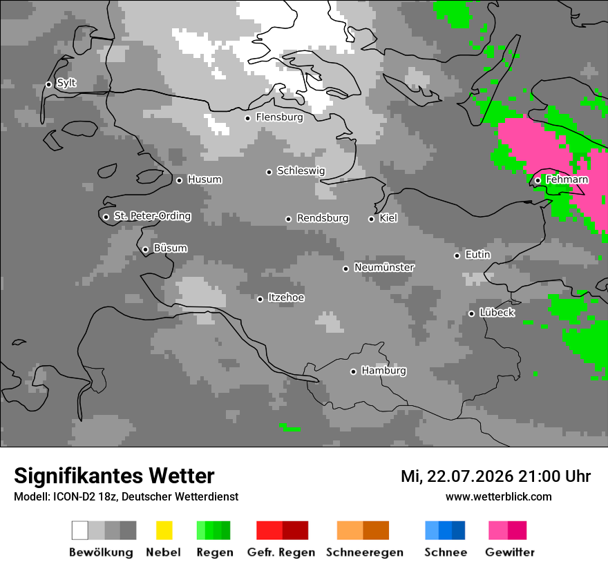 Signifikantes Wetter