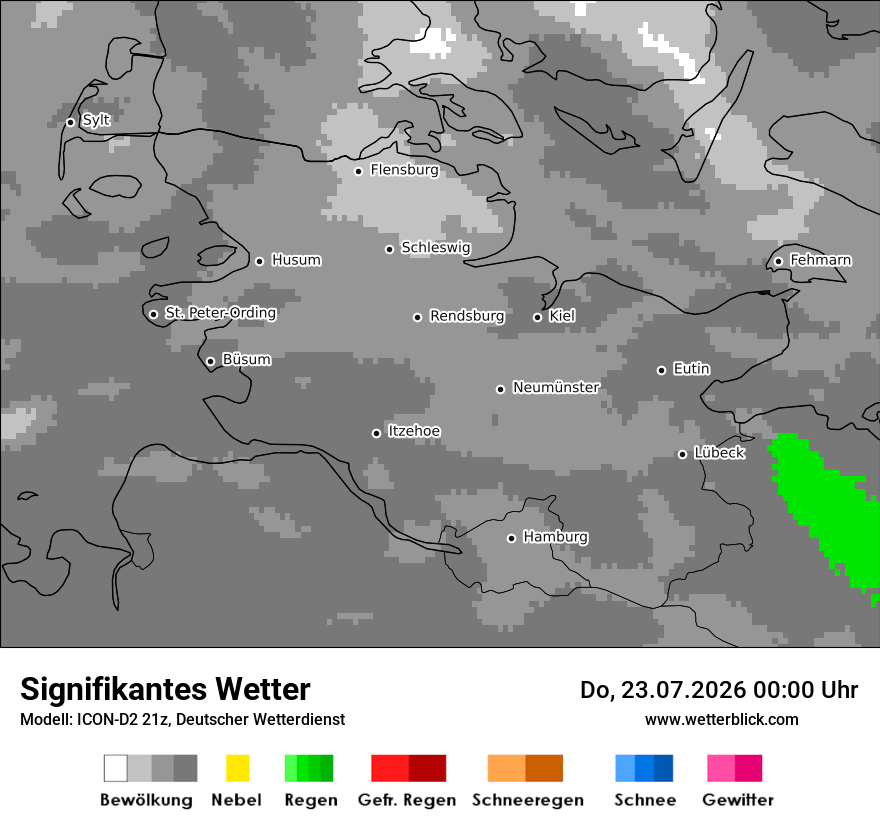 Signifikantes Wetter
