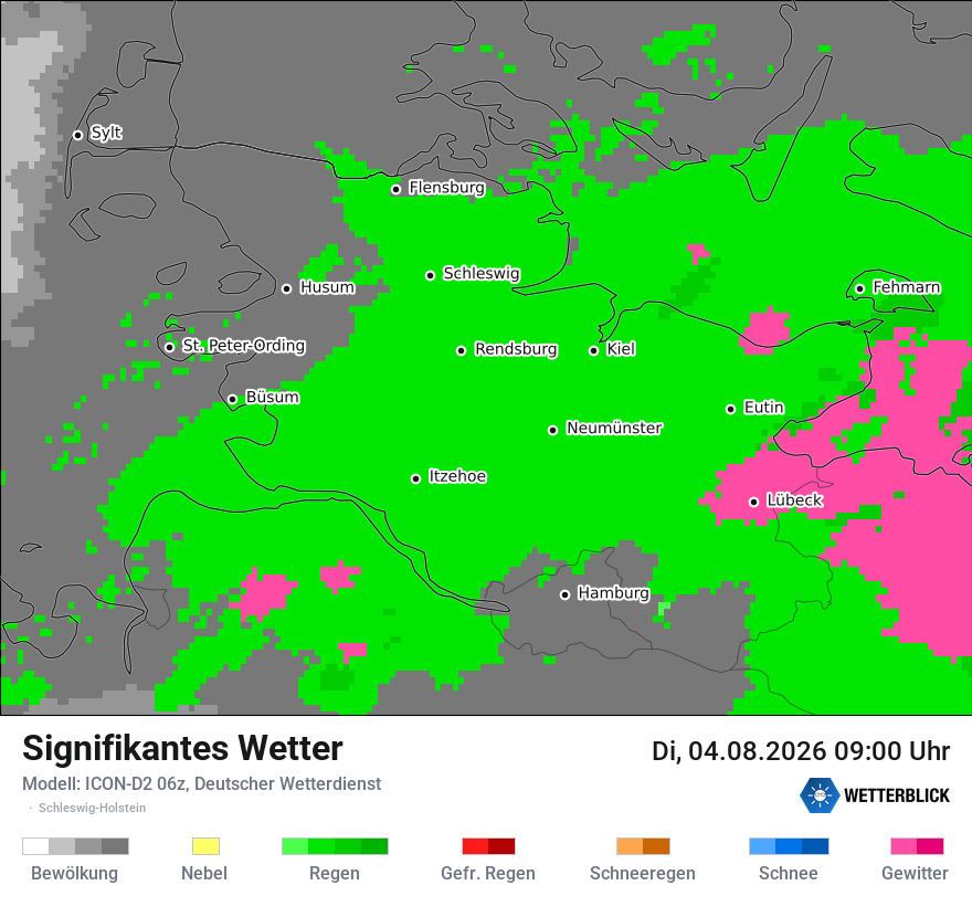 Signifikantes Wetter