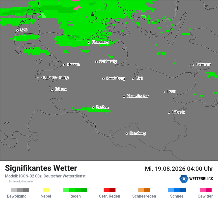 Signifikantes Wetter