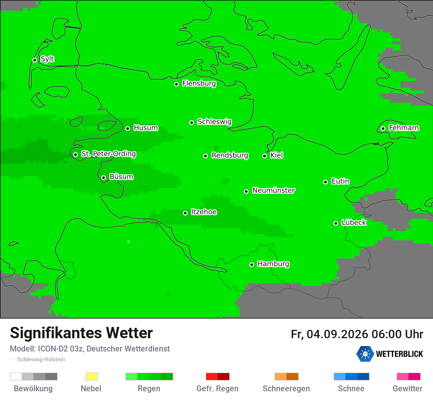 Signifikantes Wetter